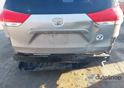 2012 Toyota Sienna Xle V6 8 Passenger из США, поврежденный, VIN 5TDYK3DC2CS253938